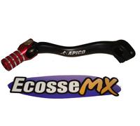 Honda CRF450R Leva Del Cambio Pedale 2002-2007 Apico GPF122 Elite Nero/Rosso