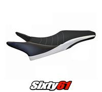 Honda Crossrunner 800 2010-2013 2014 2015 Seat Cover Tappezzeria Comfort Bianco
