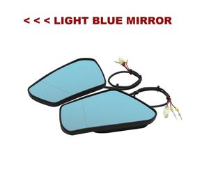 Honda D'Oro Laterale GL1800 Specchietto Retrovisore W Freccia HD Grande Azzurro