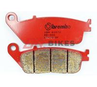 Honda FJS400 Argento Ali 2006 - 2008 Brembo Sinterizzato Post. Pastiglie Freno