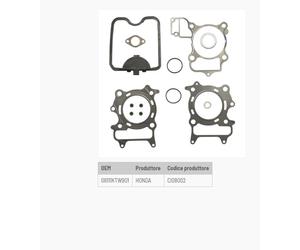 HONDA FORZA NSS I.E 300 KIT GUARNIZIONI SERIE SMERIGLIO 2013 2020