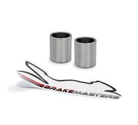 Honda GB500 Tt Passeggero Trophy K 1989 Pinza Freno Anteriore Inox Set Pistone