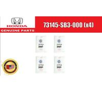 Honda Genui Civic EF9 Quarter Wind Lock Pin Seal Sinistro e Destro 4Qty Set O...
