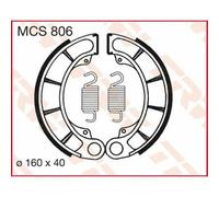 Honda Gl 500 1982-1983 TRW Ganasce Freno MCS806