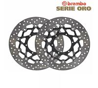 HONDA HORNET 600 2007 2008 2009 COPPIA DISCHI FRENO ANTERIORE BREMBO SERIE ORO