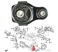 HONDA HR-V Supporto Del Motore Anteriore Sinistro 50842-S2H-990