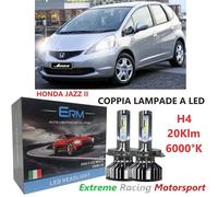 HONDA JAZZ II 01-08 LAMPADE BILED WHITE 6000°K H4 12V 20KLM CANBUS NO ERROR