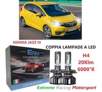 HONDA JAZZ III 08- LAMPADE BILED WHITE 6000°K H4 12V 20KLM CANBUS NO ERROR