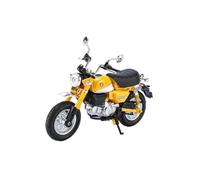 Honda Monkey 125 Alloy Motorcycle Model with Sound and Light(Yellow) Ref: 66041