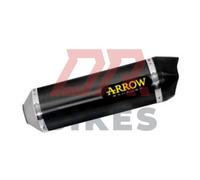 Honda Nc 750 X 2021-2022 Arrow Race-Tech Alu Dark Silenziatore Con Carburatore