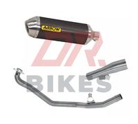 Honda NC700S/NC700X/Integra 2012-2014 Arrow Dark Alluminio Intera Sistema Road