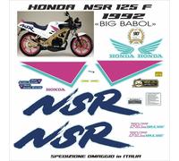Honda Nsr 125 f 1992 BIG BABOL kit adesivi completi come da disegno