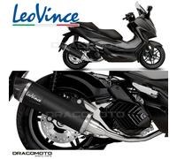 HONDA NSS 125 ABS Forza Special Edition 2023 Impianto completo Leovince Nero ...