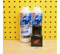 Honda NSS300 Forza Ölwechselset 13-20 Olio Filtro Originale Ipone Scoot 4 10w30