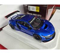 Honda Nsx Gt3 2018 Hyper Blue 1:18 Autoart 81896