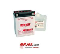 Honda NX 125 Transcity 1990-1997 Batteria BS 12N9-4B-1