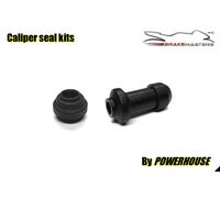 Honda NX650 Dominator M Pinza Freno Anteriore Scorrevole Albero Asta Boot Ghette