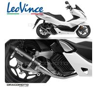 HONDA PCX 125 ABS 2021-2024 Impianto completo Leovince Carbonio GP Corsa Evo ...