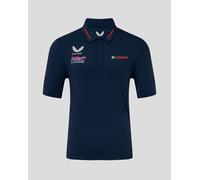 Honda Racing HRC MotoGP Superbikes Maglietta Polo Sportiva Blu Navy