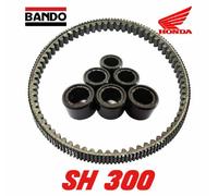 Honda SH-300 2007 2020 Kit CINGHIA 6 rulli alleggeriti GR 17 trasmissione Bando