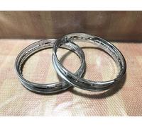 Honda Sogno C72 CA72 CS72 C77 CA77 Ruota Cerchio Metallo 2PCS Anteriore E Retro