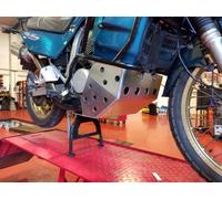 HONDA TRANSALP XL 600 V (87-99) COPRIMOTORE PIASTRA BASH ALLUMINIO COVER PROT...