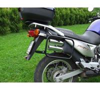 HONDA TRANSALP XL 650 V (01-07) PORTAPACCHI LATERALI IN ALLUMINIO - set compl...