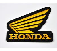 Honda Wing Moto Logo USA Toppa Ricamata