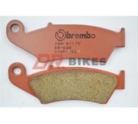 Honda XLR125R W-1 1998 - 2001 Brembo Sa Pastiglie Freno Anteriore Sinterizzate