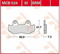 Honda XR 250 R 1984-1987 TRW Ceramica Pastiglie Freno MCB534