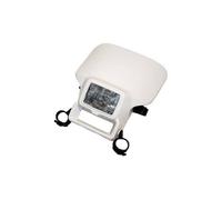 UFO Plast mascherina portafaro con faro alogeno modello Honda XR 250 400 600 bianco universale con elastici per il montaggio