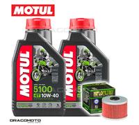 Honda XR 600 R 1991-2000 Tagliando Olio Motul 5100 4T 10W-40 2 litri filtro