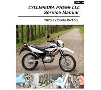 Honda XR150L Cyclepedia Printed Motorcycle Service Manual