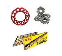 Honda XR600RM 1991 DID Vxgb Catena & Renthal Rosso Kit Ruota Dentata