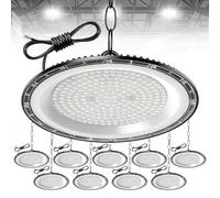 Hondony 10Pack 200W Faretto LED UFO, 20000LM Lampada da Officina, Lampada Led UFO Impermeabile IP65 6500K Bianco Freddo per Garage, Officina, Fabbrica, Corridoio, Parcheggio, Stadio coperto