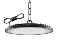 Hondony 1Pack 200W Faretto LED UFO, 20000LM lampada led illuminazione industriale Impermeabile IP65 6500K Bianco Freddo per Garage, Officina, Fabbrica, Corridoio, Parcheggio, Stadio coperto
