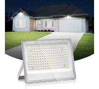 Hondony Faretto led da esterno 150w, illuminazione di sicurezza LED per esterni, 6500K, IP66, luce bianca diurna, per magazzino, giardino, garage, cortile e parcheggio
