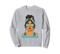 Honduran Girl Honduras Flag Honduran Girlfriend Wife Felpa