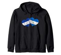 Honduras Nicaragua Bandiera Honduregna Pride Heritage Felpa con Cappuccio