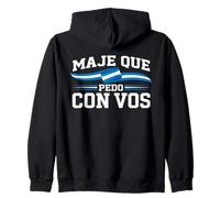 Honduras Slang Maje Que Pedo con VOS Felpa con Cappuccio