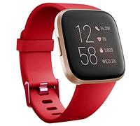 honecumi Cinturino Compatibile per Fitbit Versa 2 /Versa Donna Uomo Cinturino, Versa 2 Morbido Silicone Classico Regolabile Sportivo Cinturino Accessori Colorato Braccialetti,Grande/Rosso