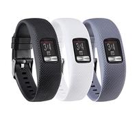 honecumi Cinturino Compatibile per Garmin Vivofit 4 Uomo Donna Cinturino, Morbido Silicone Classico Regolabile Sportivo Cinturino Accessori Colorato Braccialetti, Piccolo