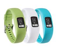 honecumi Cinturino Compatibile per Garmin Vivofit 4 Uomo Donna Cinturino, Morbido Silicone Classico Regolabile Sportivo Cinturino Accessori Colorato Braccialetti, Grande
