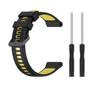 honecumi Cinturino per Garmin Forerunner 965 955 745/Descent G1, per uomo e donna, 22 mm, morbido silicone, sportivo, classico, regolabile, colorato di ricambio, Silicone, Senza Gemstone
