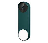 honecumi Custodia in silicone per campanello Google Nest (a batteria), custodia protettiva in silicone, compatibile con Google Nest Doorbell (versione batteria), accessori per il campanello