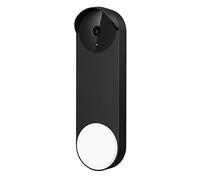 honecumi Custodia in silicone per campanello Google Nest (a batteria), custodia protettiva in silicone, compatibile con Google Nest Doorbell (versione batteria), accessori per il campanello