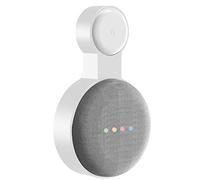 honecumi Supporto da parete per Google Nest Mini (2a generazione) | Supporto da parete per assistente vocale Google Nest Mini, prese di risparmio di spazio con gestione dei cavi, bianco elegante