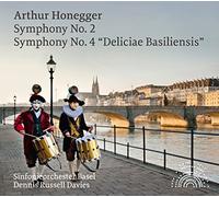 Arthur Honegger Arthur Honegger: Symphony No. 2/Symphony No. 4 (CD) Album