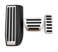 HONEHOY Copripedale acceleratore Freno, per Land Rover Range Sport 2013-2024 Acciaio Inox Antiscivolo Pad Pedaliera Auto Kit