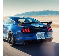 HONEHOY Spoiler Posteriore Auto per Ford Mustang 2015-2018 2019 2020 2021 2022, Posteriore Tronco Lip Alettoni Coda Finestra Superiore Ala carrozzeria Modifica Parti